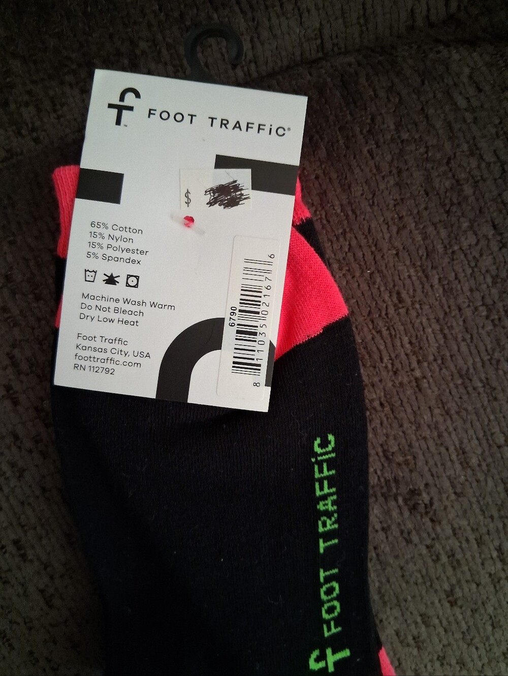 Flamingo sock - Picture 3 of 3